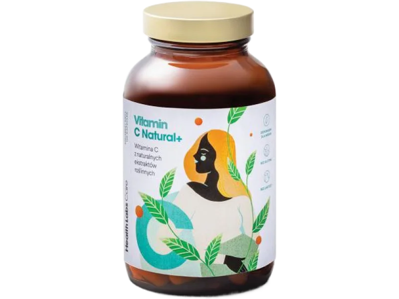 Health Labs Vitamin C Natural+, kapsułki, 120 kaps.