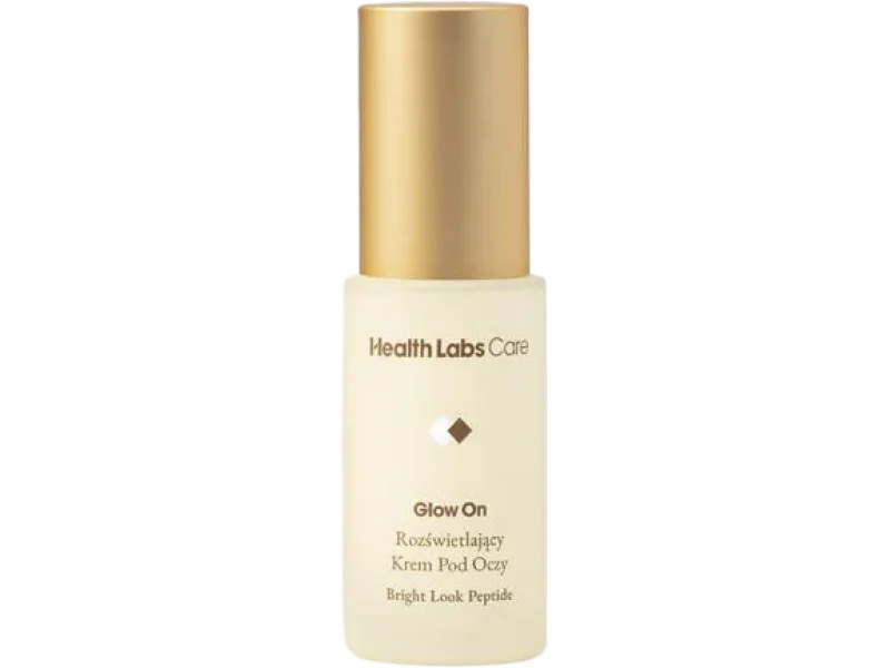 HealthLabs Care Glow On Rozświetlający krem pod oczy, 15 ml