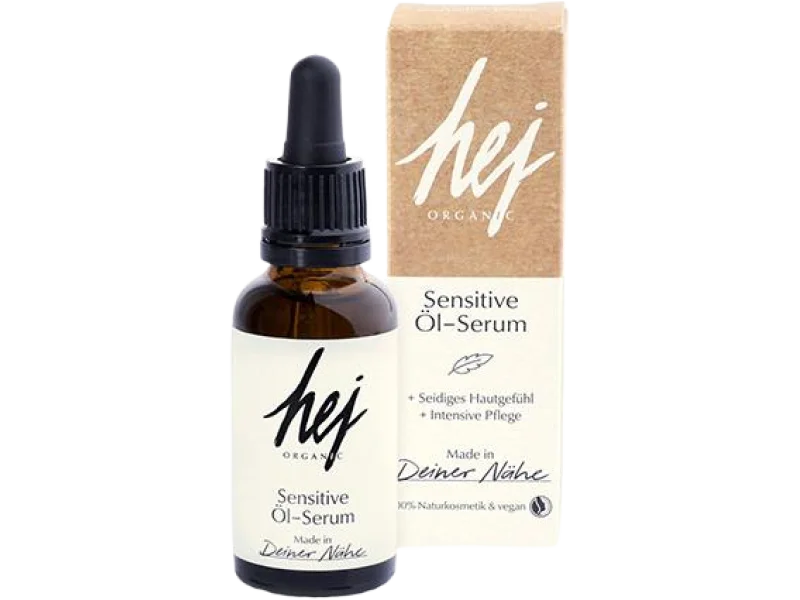 Hej Organic Sensitive olejowe do skóry wrażliwej, serum, 30 ml