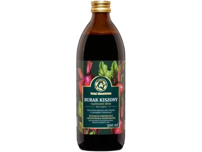 Herbal Monasterium Burak Kiszony sok naturalny, płyn, 500 ml