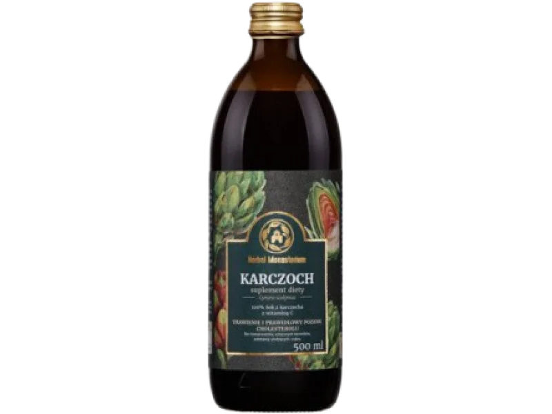 HERBAL MONASTERIUM Sok z Karczocha, płyn, 500 ml