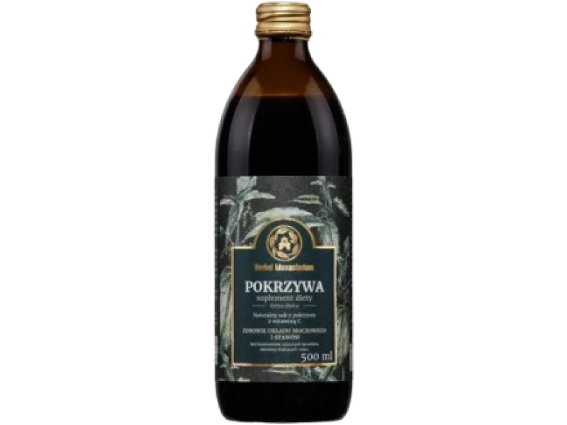 Herbal Monasterium Sok z Pokrzywy, płyn, 500 ml