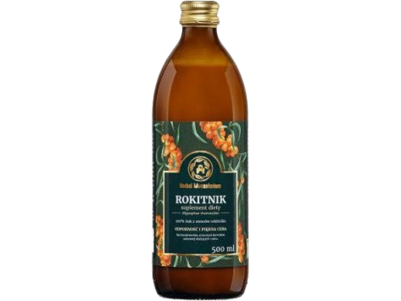 Herbal Monasterium Sok z Rokitnika, płyn, 500 ml