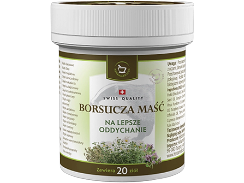 Herbamedicus Borsucza maść, 125 ml
