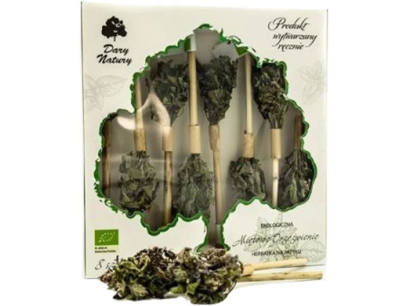 Herbata Miętowe orzeźwienie DARY NATURY, zioła do zaparzania, 8x3g szt.