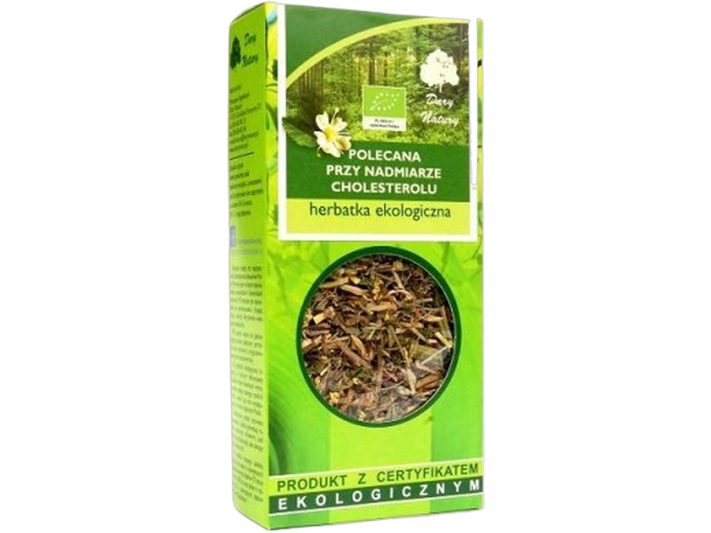 Herbata przy nadmiernym cholesterolu, zioła do zaparzania, 50 g