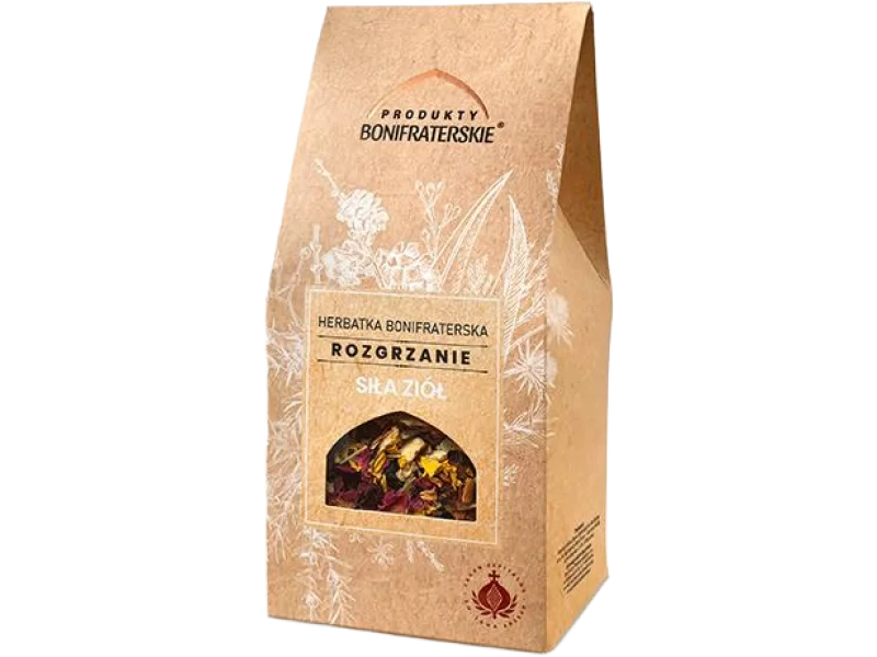 Herbatka Bonifraterska Siła Ziół Rozgrzanie, zioła do zaparzania, 100 g