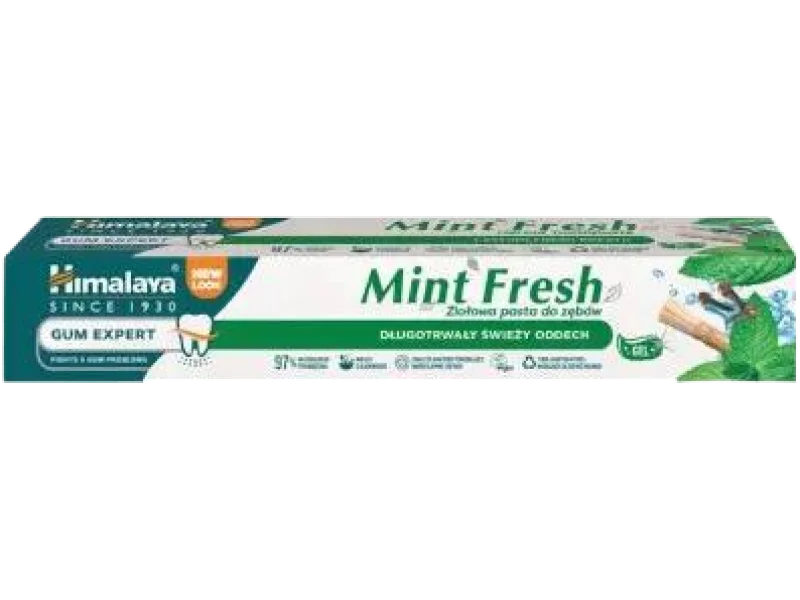 HIMALAYA MINT FRESH Pasta ziołowa do zębów, żel, 75 ml