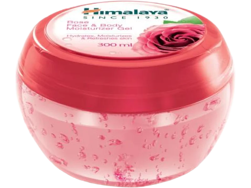 HIMALAYA Nawilżający żel do twarzy i ciała Różany, 300 ml