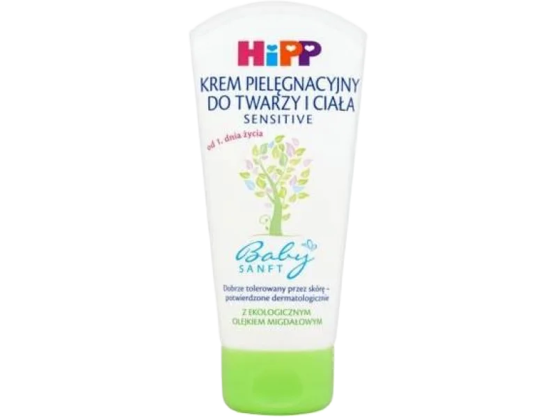 HiPP Babysanft Sensitive Krem pielęgnacyjny, 75 ml