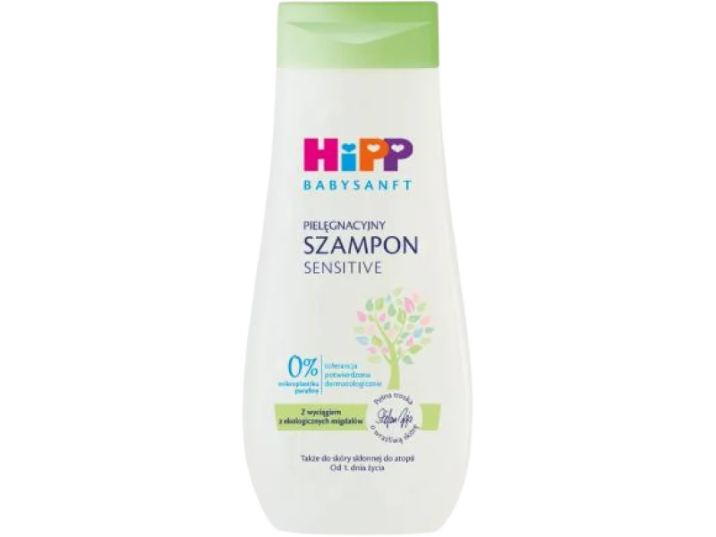 HiPP Babysanft Sensitive Pielęgnacyjny szampon, 200 ml