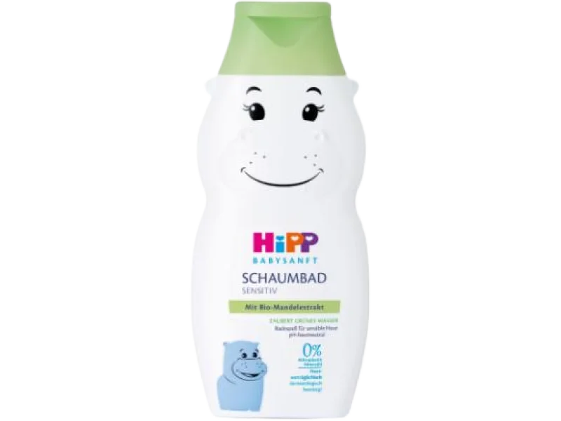 HiPP Babysanft Sensitive Płyn do kąpieli Hipopotam, 300 ml