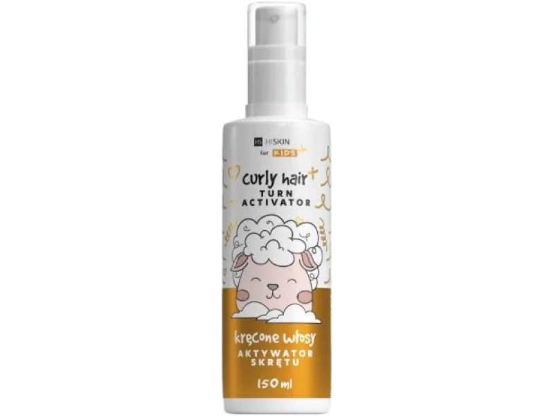Hiskin Kids kręcone aktywator skrętu, płyn, 150 ml