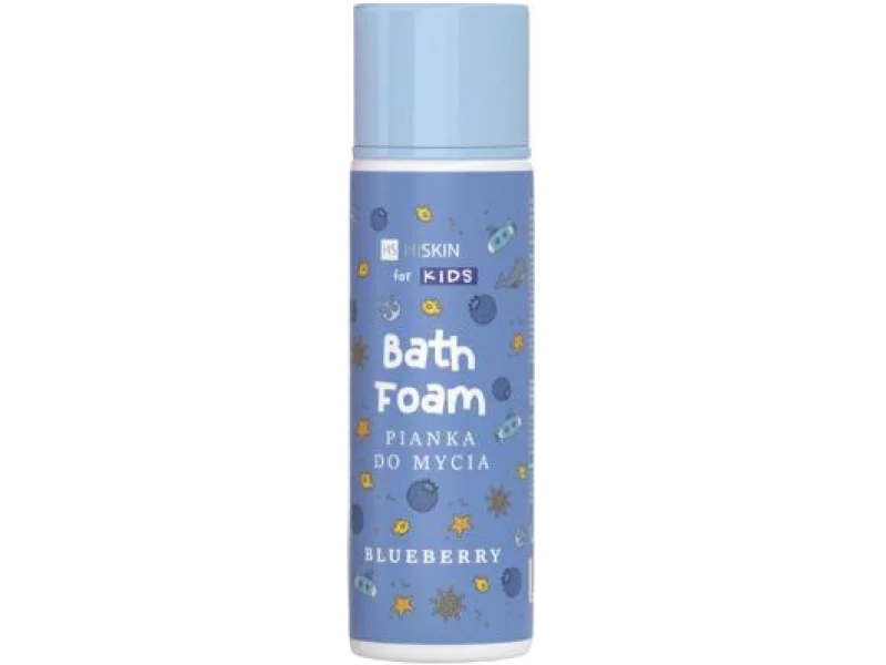Hiskin Kids niebieska pianka do mycia, 250 ml