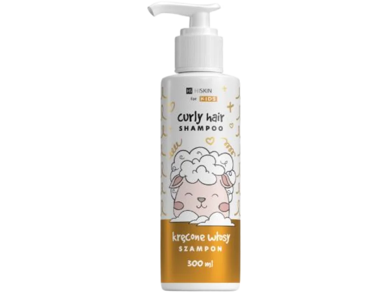 Hiskin Kids włosy kręcone, szampon, 300 ml
