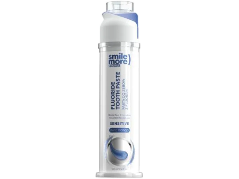 HiSkin Smile More delikatna pasta do wrażliwych zębów i dziąseł, smak mango i mięta, 100 ml