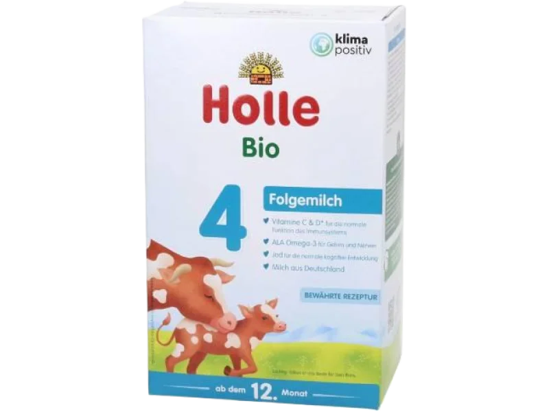 HOLLE BIO 4 Mleko następne od 12. miesiąca życia, proszek, 600 g