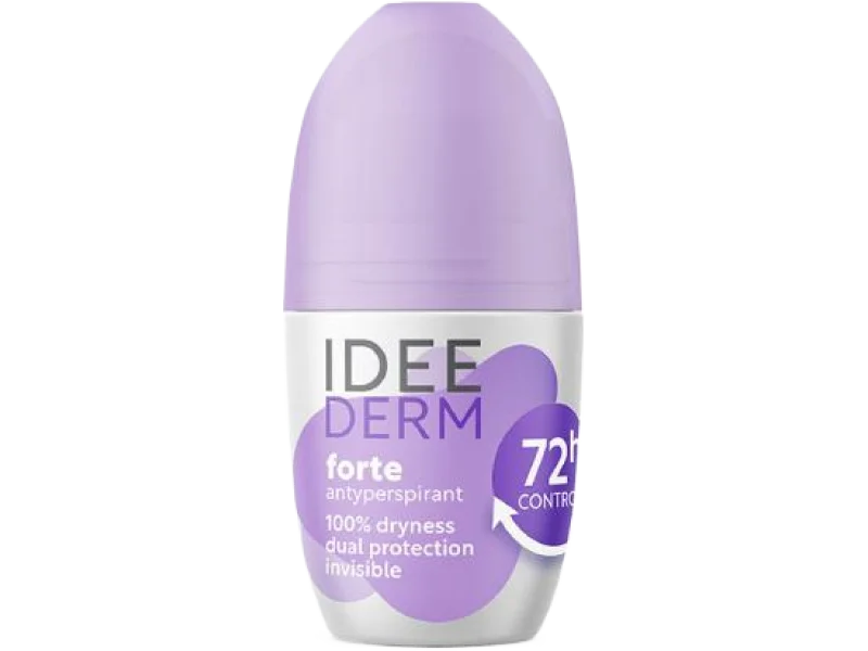 IDEE DERM Antyperspirant Forte 72h, roll-on, 50 ml