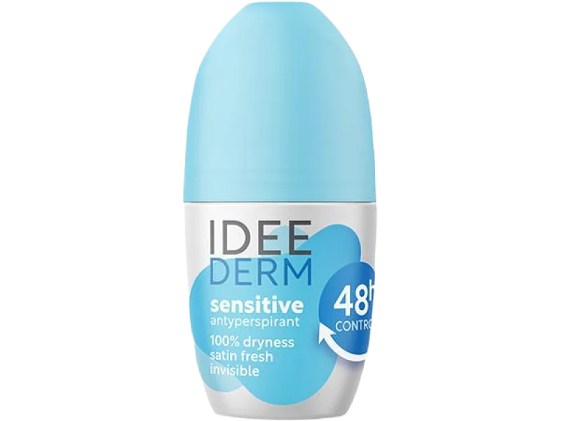 Idee Derm antyperspirant Sensitive 48h, roll-on, 50 ml