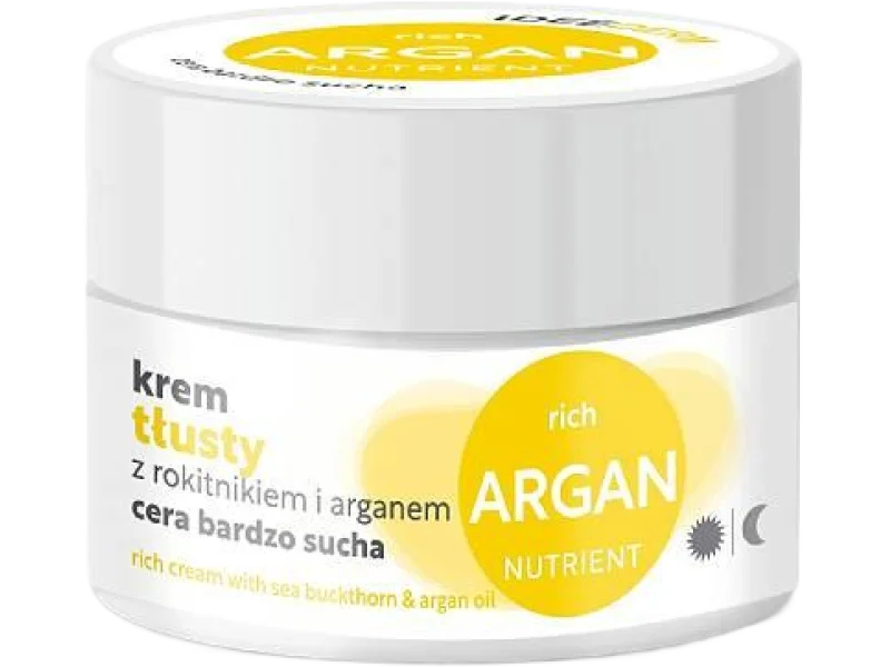 IDEE DERM Krem tłusty z rokitnikiem i olejem arganowym, 50 ml