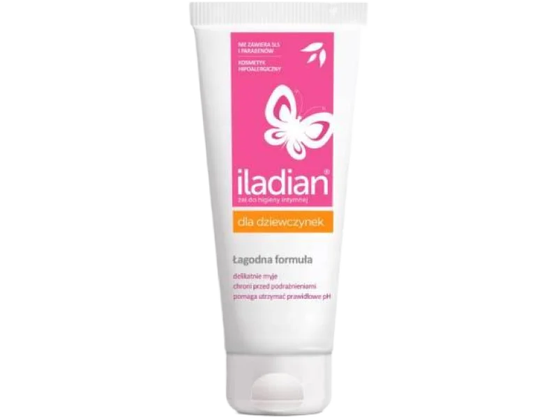 ILADIAN Żel do higieny intymnej dla dziewczynek, żel, 150 ml