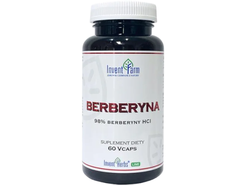 Invent Farm berberyna, kapsułki, 60 kaps.