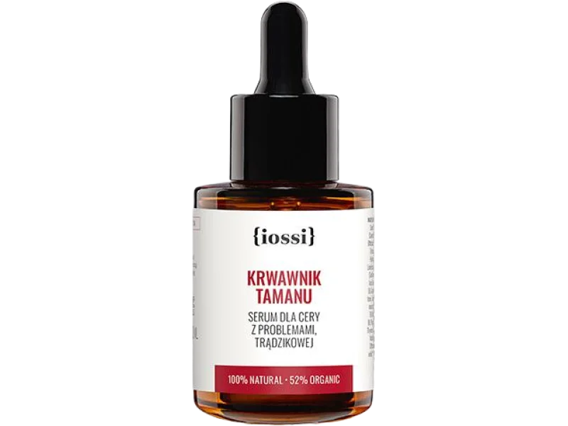 Iossi krwawnik tamanu, dla cery z problemami, trądzikowej, serum, 10 ml
