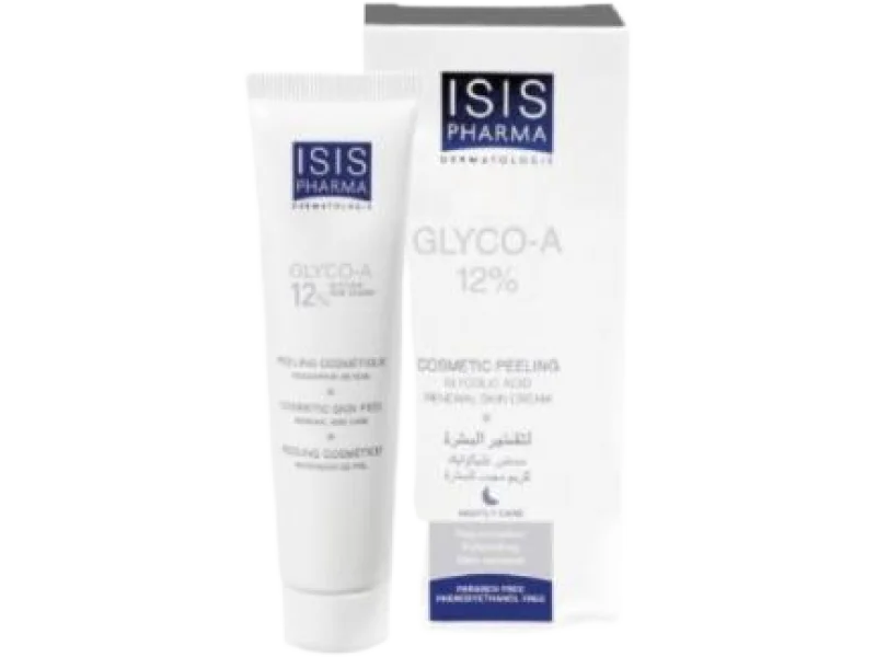 ISISPHARMA GLYCO-A Medium Peeling Krem na noc z kwasem glikolowym, 12%, 30 ml