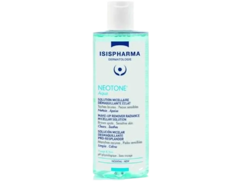 Isispharma Neotone Aqua Płyn micelarny do demakijażu skóry wrażliwej skłonnej do przebarwień, 100 ml