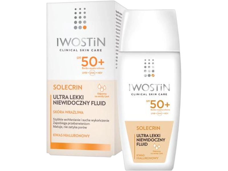 Iwostin Solecrin ultra lekki fluid SPF50+, 40 ml
