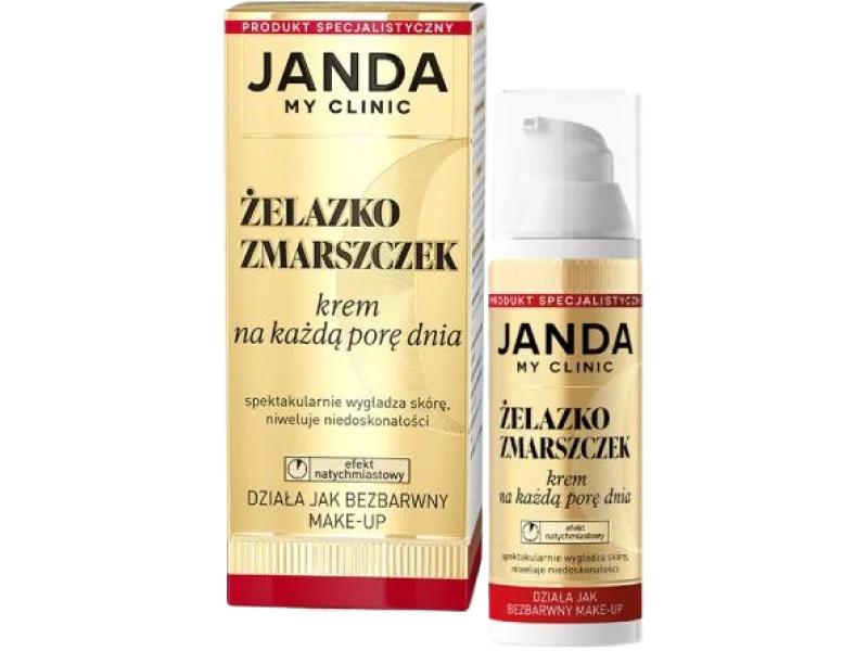 JANDA Krem do twarzy na każdą porę dnia – żelazko zmarszczek, 30 ml