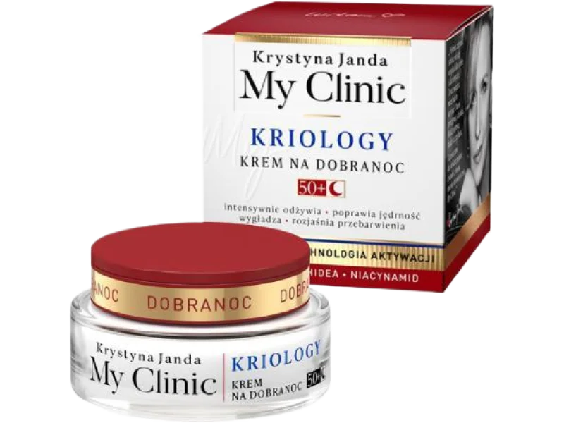 JANDA My Clinic KRIOLOGY krem na dobranoc 50+, 50 ml