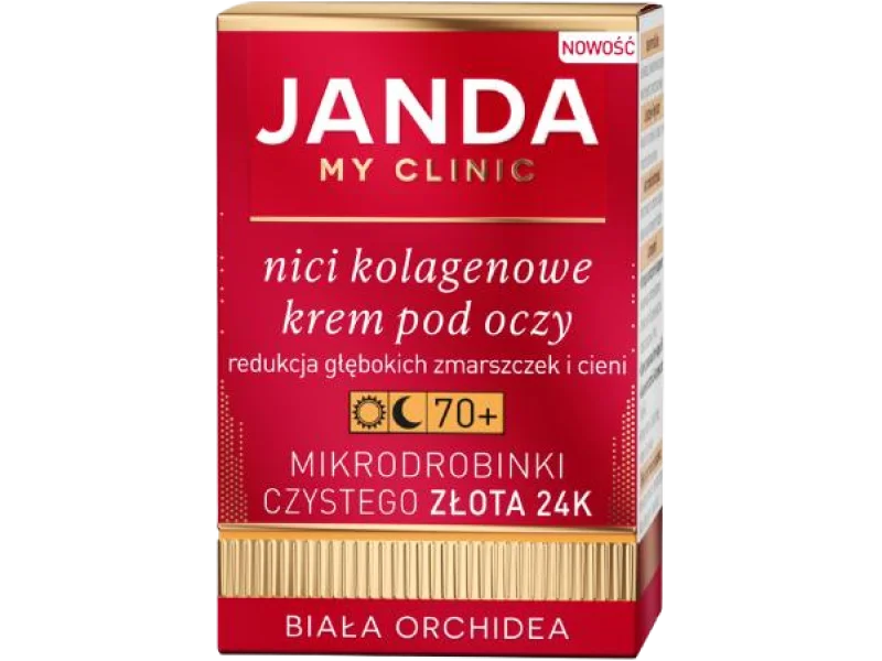 JANDA My Clinic Nici kolagenowe Krem pod oczy 70+, 15 ml