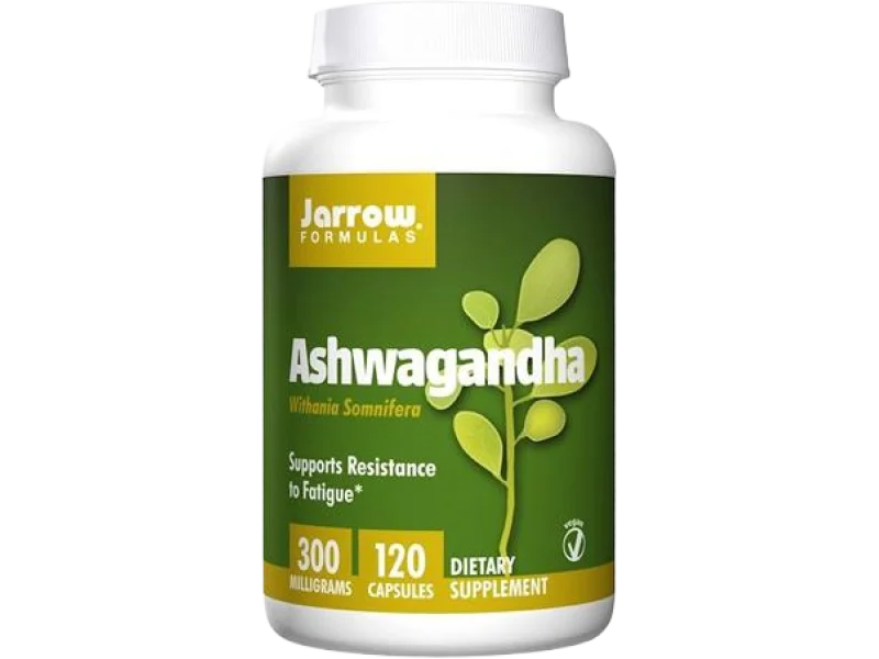 JARROW FORMULAS Ashwagandha KSM-66, kapsułki, 120 kaps.