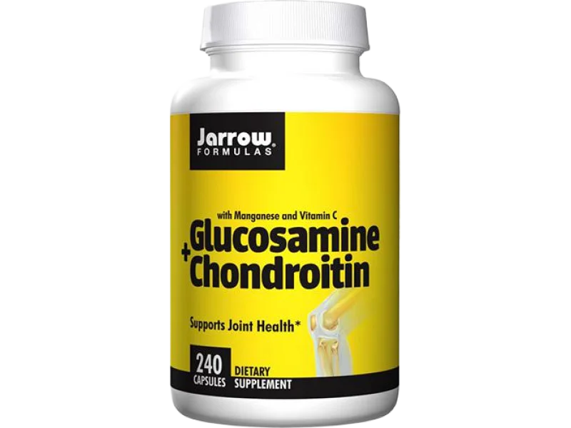 Jarrow Formulas Glucosamine + Chondroitin, kapsułki, 240 kaps.