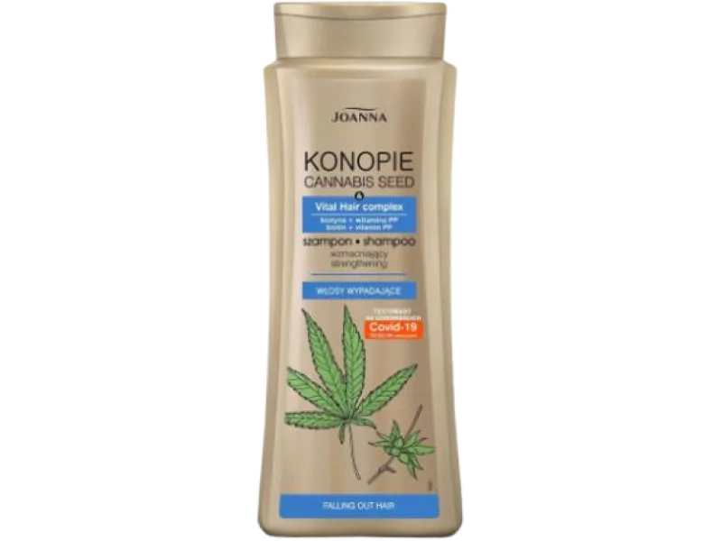 JOANNA Konopie Szampon wzmacniający do włosów wypadających, 400 ml