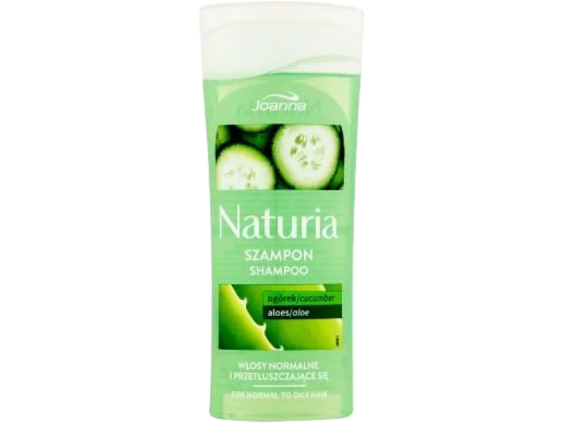 JOANNA NATURIA Szampon z ogórkiem i aloesem, 200 ml