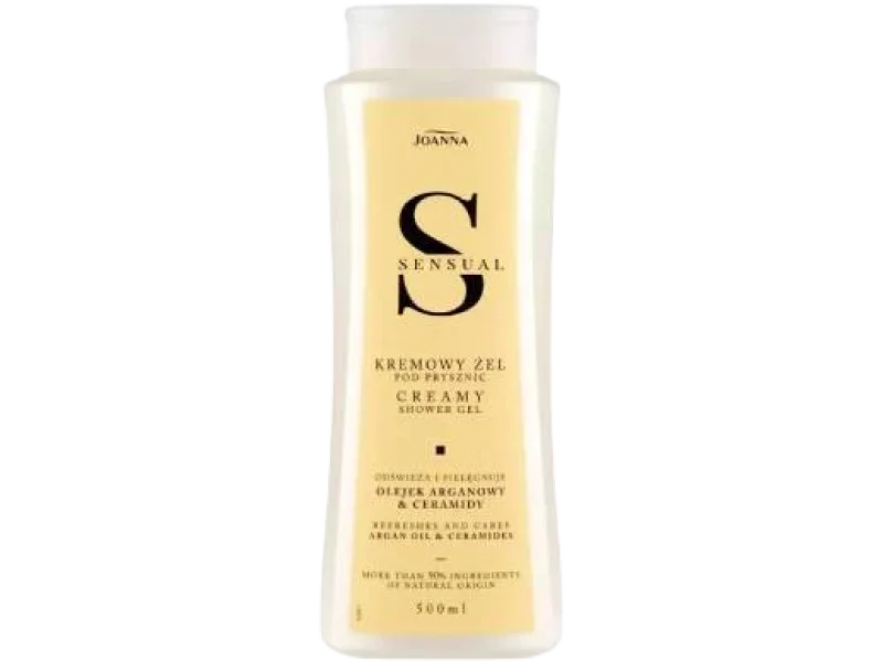 Joanna Sensual kremowy żel pod prysznic olejek arganowy, 500 ml