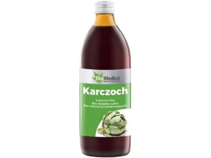 Karczoch sok 99.8% EkaMedica, płyn, 500 ml