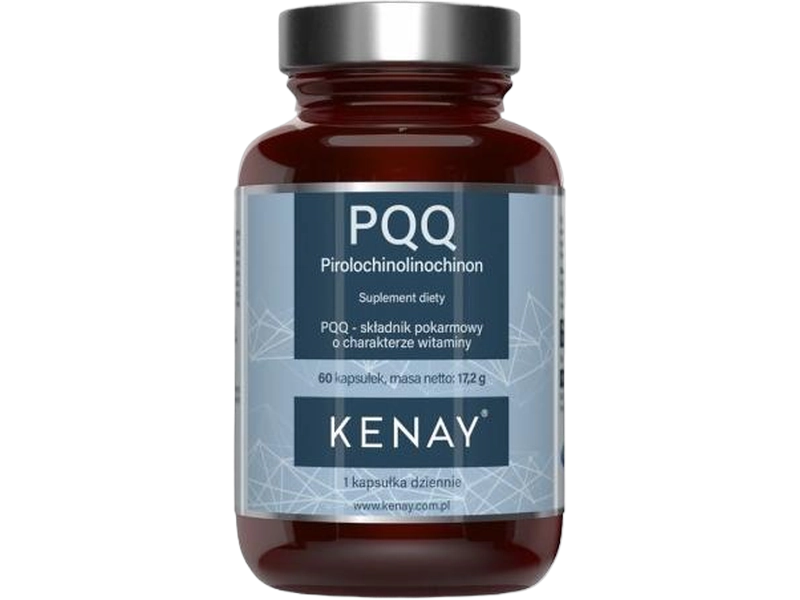 KenayAG PQQ pirolochinolinochinon, kapsułki, 20 mg, 60 kaps.
