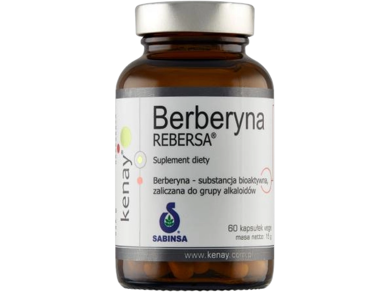 KenayAG Berberyna, kapsułki, 500 mg, 60 kaps.