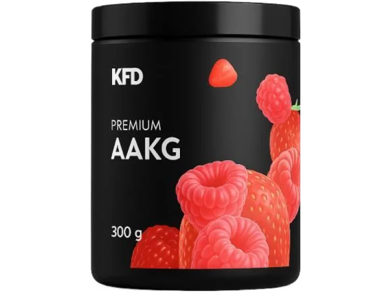 KFD AAKG (Arginina) smak truskawkowo – malinowy, proszek, 300 g