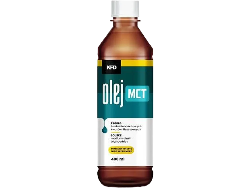 KFD MCT Oil Średniołańcuchowe kwasy tłuszczowe, olej, 400 ml