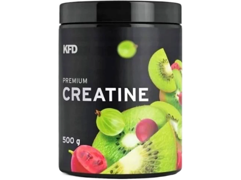 KFD Premium Creatine – Kreatyna Monohydrat – Kiwi i Agrest, proszek, 500 g