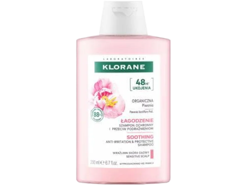 KLORANE Szampon Piwonia, 400 ml