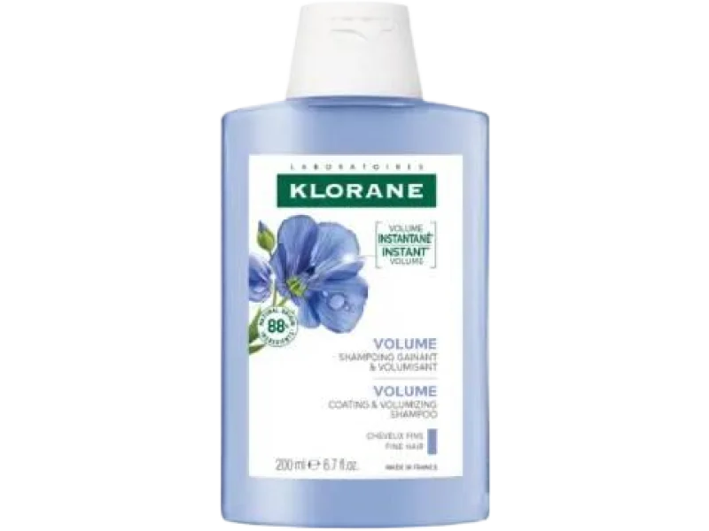 KLORANE Szampon z organicznym Lnem, 200 ml