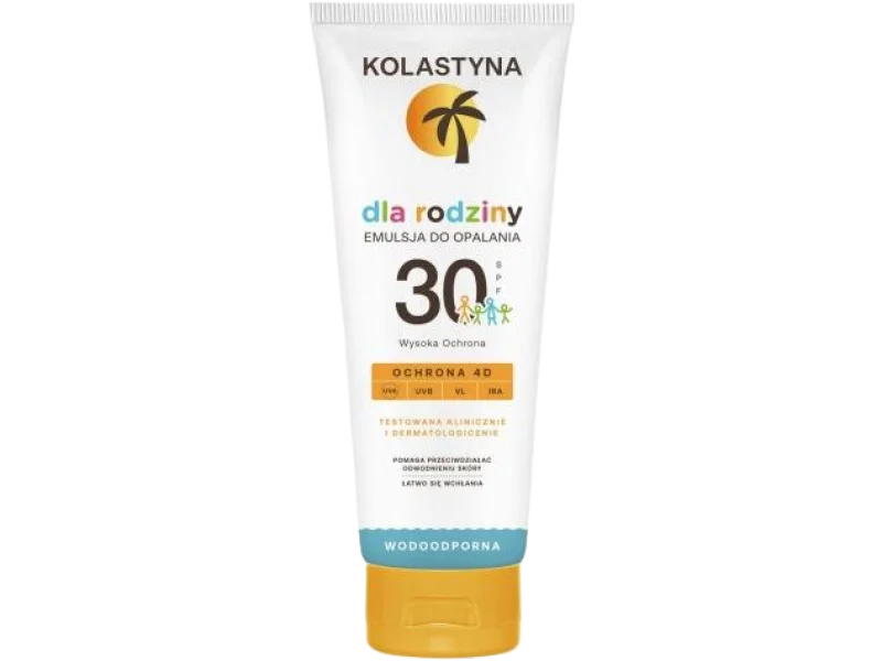 KOLASTYNA Emulsja do opalania dla rodziny SPF 30, 250 ml