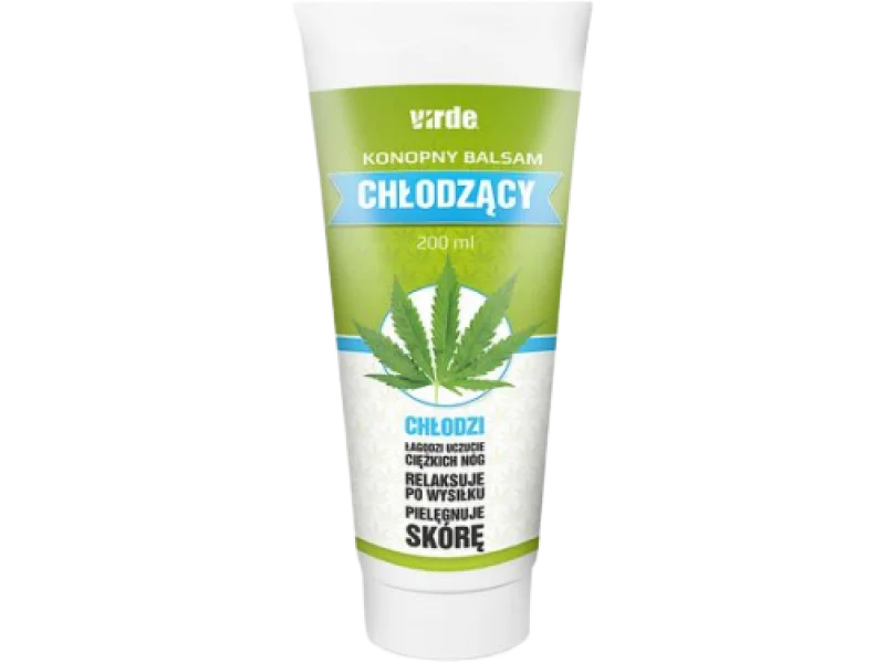 Konopny balsam chłodzący VIRDE, 200 ml