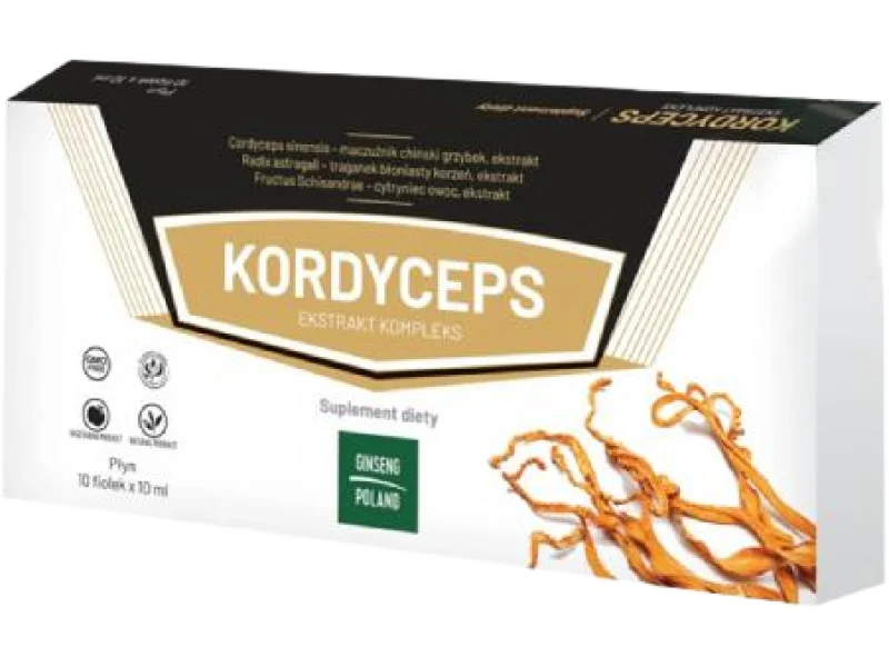 KORDYCEPS Ekstrakt Kompleks, płyn, 10 szt.