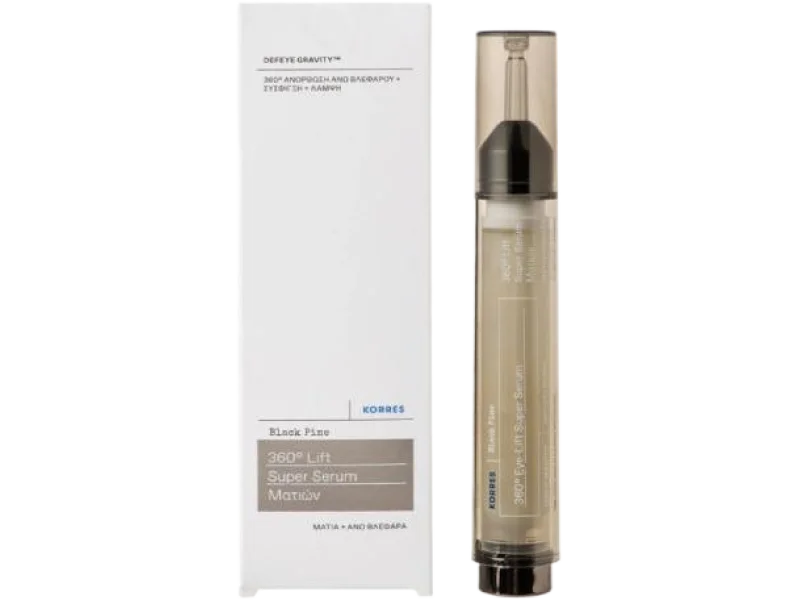 KORRES BLACK PINE Serum super liftingujące pod oczy, 15 ml